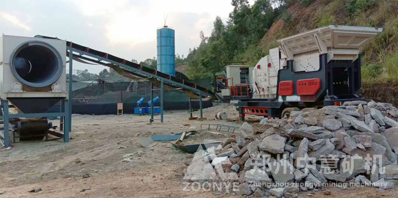 建筑垃圾粉碎機生產(chǎn)現(xiàn)場