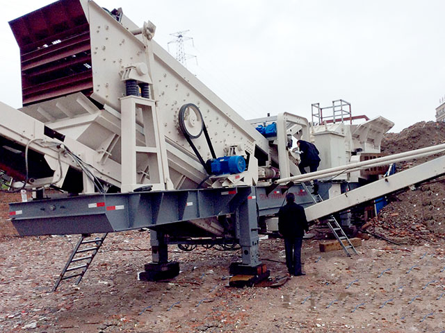 杭州廣亞物業引進中意移動破碎站