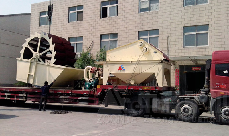 輪斗洗砂機發貨1