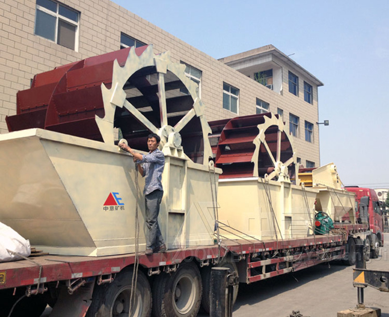 輪斗洗砂機發貨2