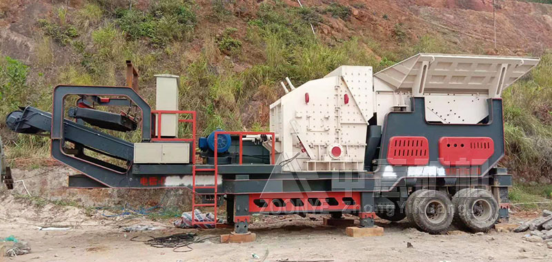 建筑垃圾破碎站現場