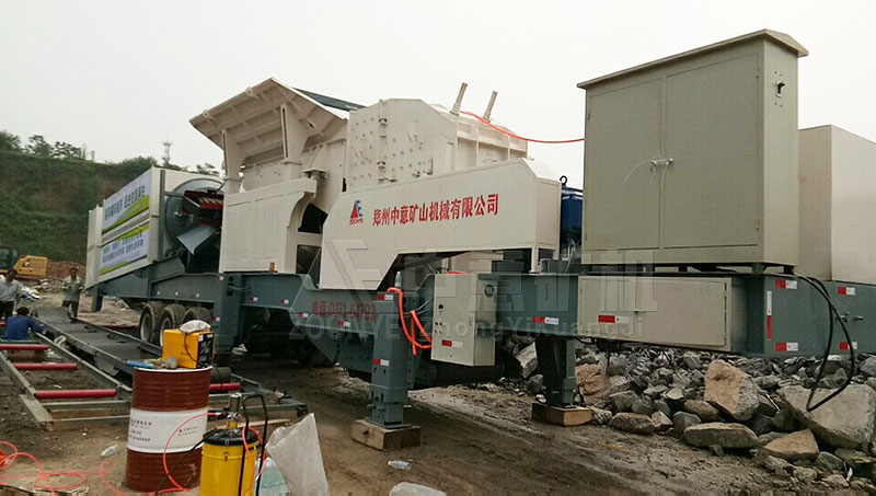 移動式建筑垃圾破碎機