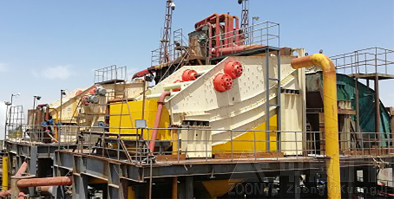 香蕉篩現(xiàn)場