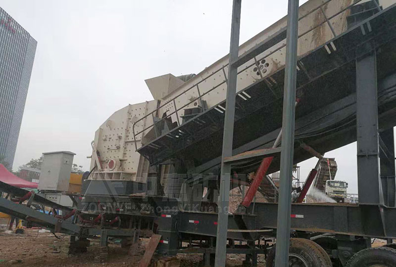 移動式建筑垃圾處理設備