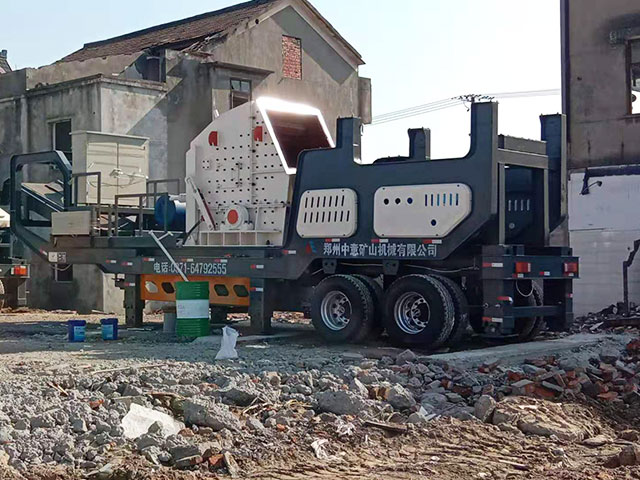 移動式破碎機破解浙江杭州建筑垃圾圍城之困