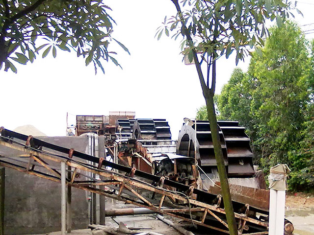 細砂、洗砂回收機發往福建征戰沙場