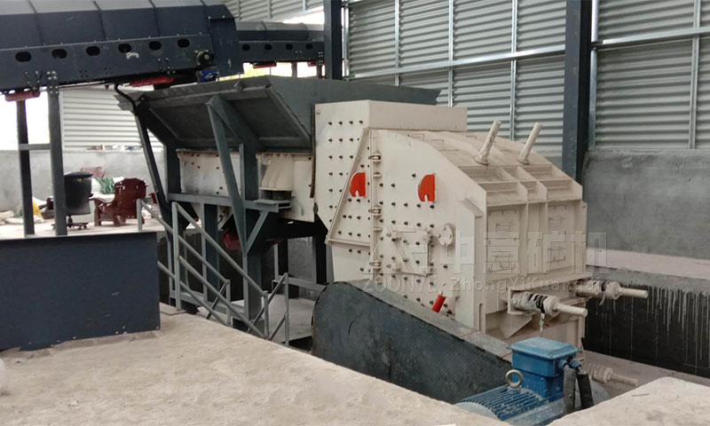 江蘇遠康建筑垃圾處理現(xiàn)場