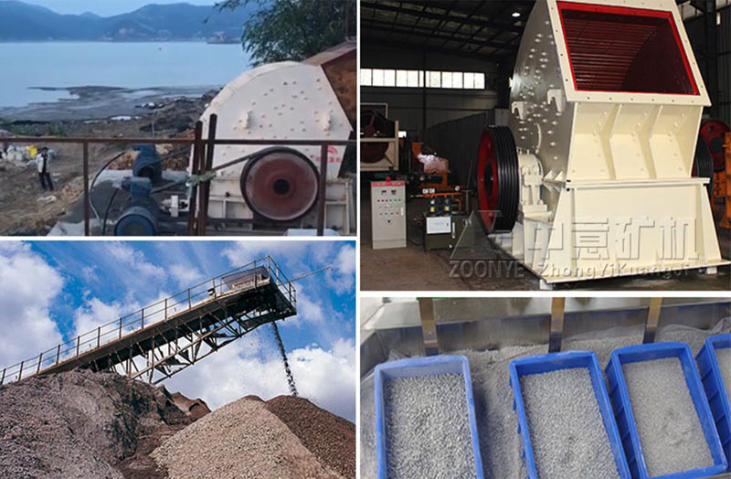 福建重錘現場再生物料