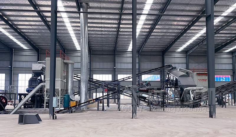 中意礦機提供方案設計+設備選型+安裝調試