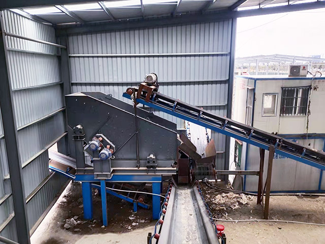 時產100噸裝修垃圾處理生產線在浙江溫州順利投產