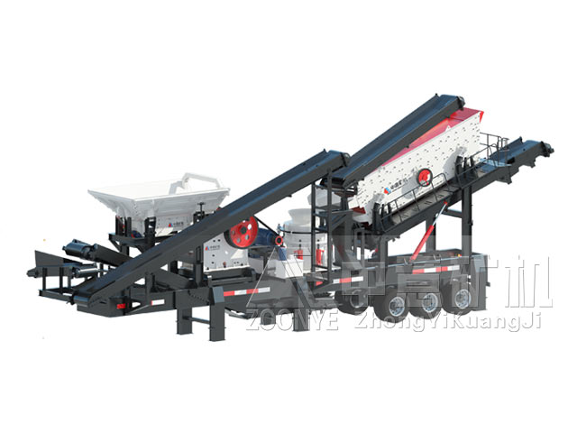 輪胎移動(dòng)破碎篩分一體機(jī)