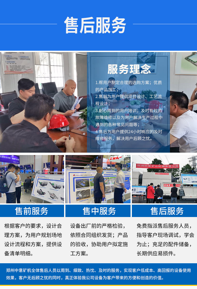中意礦機售后服務