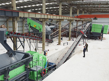 垃圾變廢為寶，江西九江建筑裝修垃圾回收利用項目正在運行中