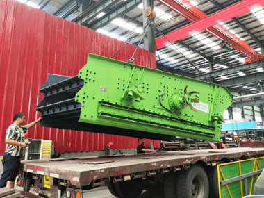 棒條弛張篩發往廣東客戶現場