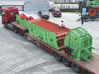 建筑裝修垃圾處理全套設備批量發往山西