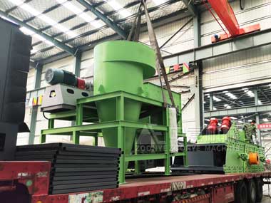 中意機械裝修垃圾分選設備發貨