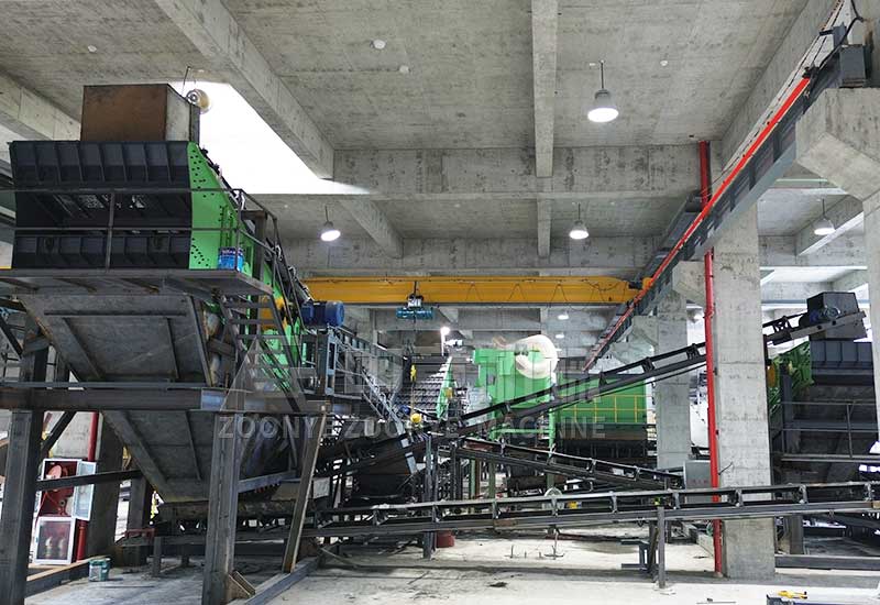 建筑裝修垃圾處理生產線