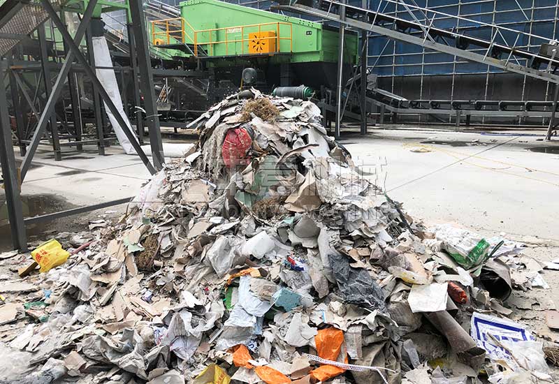 分選出的輕物質 分選出的輕物質