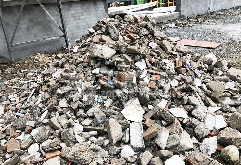 分揀出的再生骨料 分揀出的再生骨料