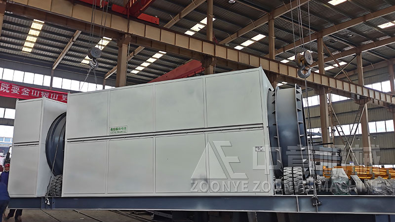 建筑廢物滾筒篩實地工廠圖片 建筑廢物滾筒篩實地工廠圖片