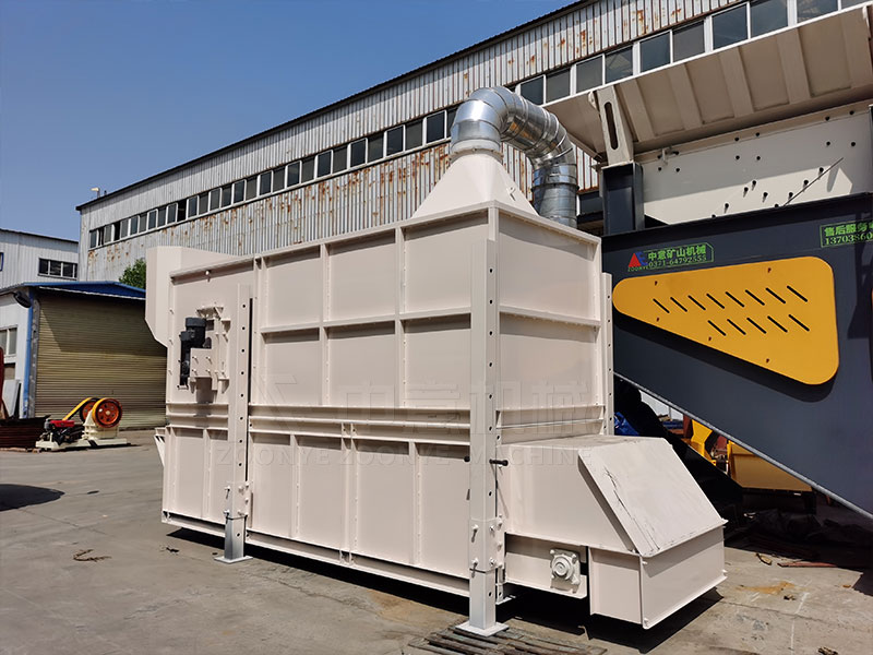 填埋場垃圾分選生產線風選機工廠實拍圖片 填埋場垃圾分選生產線風選機工廠實拍圖片