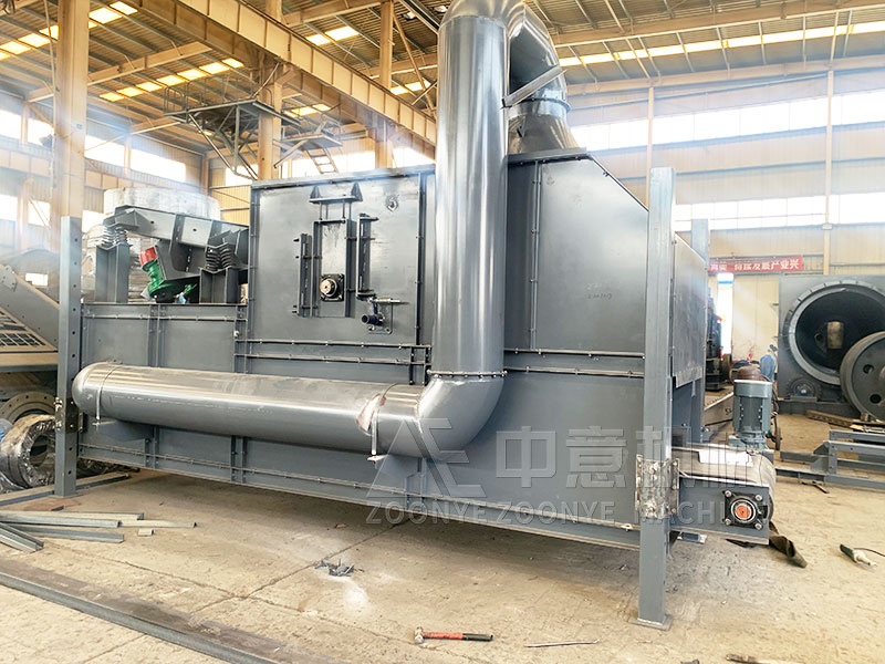 工程垃圾分揀設備的應用風選機實地工廠圖片 工程垃圾分揀設備的應用風選機實地工廠圖片