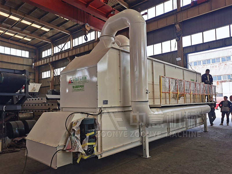 堆埋垃圾分揀系統風選機實地工廠圖片