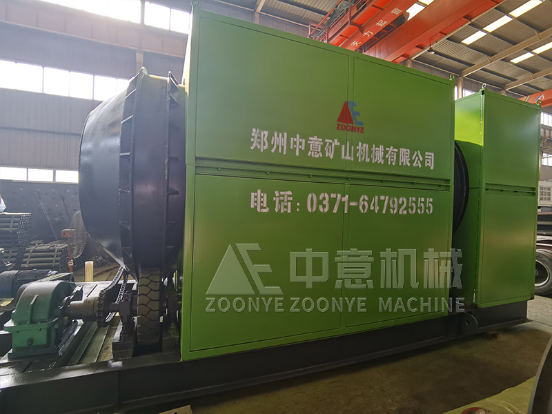 長久堆積垃圾骨料再生設備滾筒篩實地工廠圖片 長久堆積垃圾骨料再生設備滾筒篩實地工廠圖片