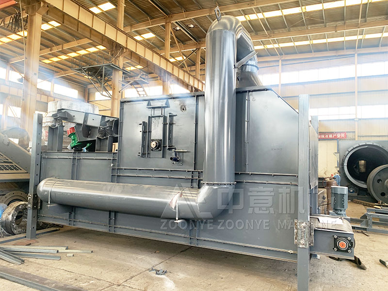 長久堆積垃圾骨料再生設備風選機實地工廠圖片 長久堆積垃圾骨料再生設備風選機實地工廠圖片