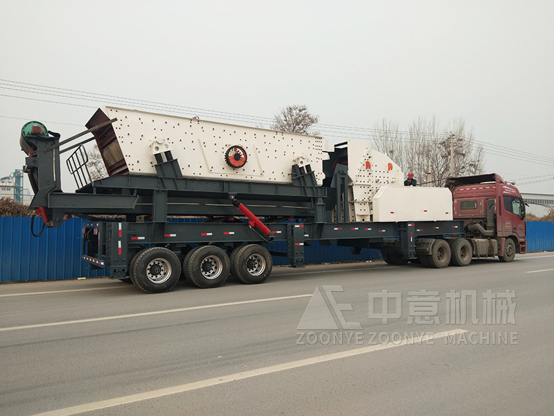 建筑渣土機(jī)械分選機(jī)移動破碎站發(fā)貨 建筑渣土機(jī)械分選機(jī)移動破碎站發(fā)貨